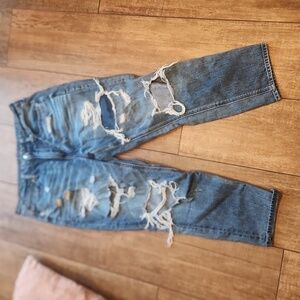 American Eagle ripped jeans
